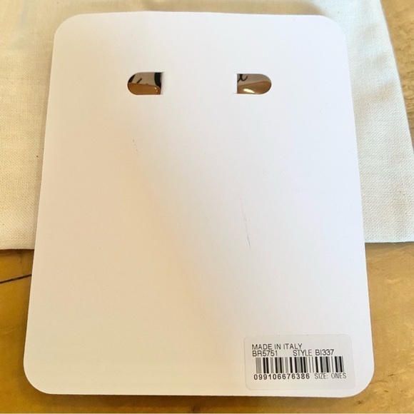 J Crew Made-in-Italy dimensional hoop earrings - Picture 3 of 5